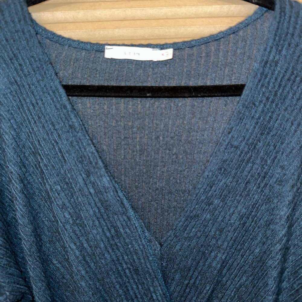 Lush blue summer dress